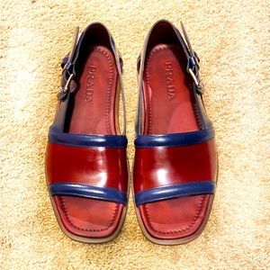 Prada sandals from Runway